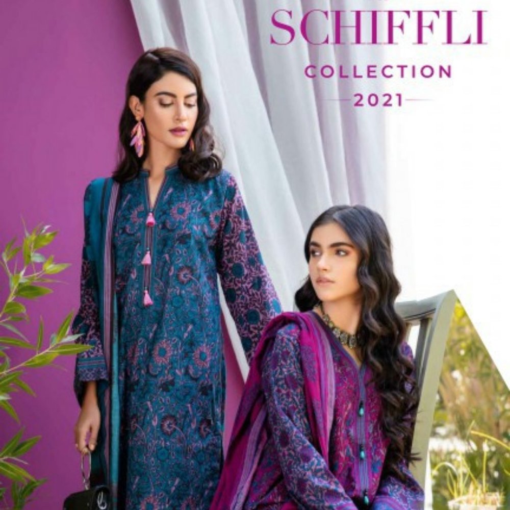 GUL AHMED SCHIFFLI COLLECTION 2021 WHOLESALE
